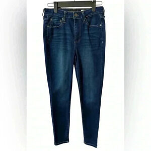 Aeropostale juniors jeggings darker wash size 2 short in‎ EUC